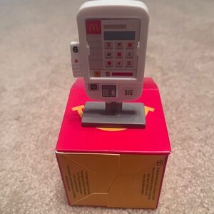 McDonald's White Toy Kiosk